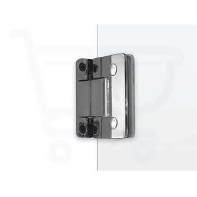 BRAUER Porte 90 en verre clair, compatible avec une poignée à deux points