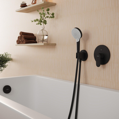 Hansgrohe Vernis Blend douchemengkraan voor iBox Universal 2 mat zwart