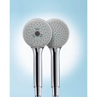 Hansgrohe Croma 100 handdouche - 10cm - 1 straalsoort - stainless steel optic (rvs)