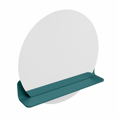 Miroir de salle de bain Mondiaz SPOT - rond 60cm - plan de miroir - couleur Smag