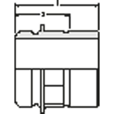 Uponor RS adapter punstuk RS RS2-2"bu modulair systeem