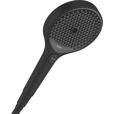 Hansgrohe Rainfinity douchette - 13cm - 3 jets - ecosmart+ - noir mat