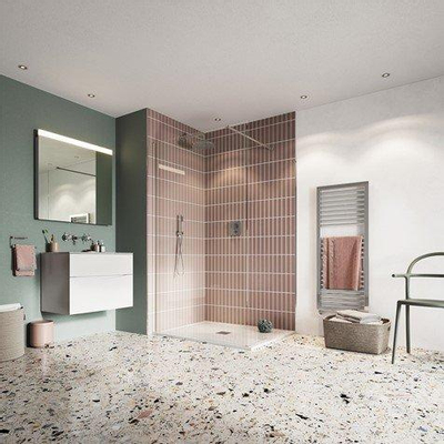 Crosswater Crossbox Mitigeur de douche - thermostatique - adapté pour 2 fonctions - push - chrome