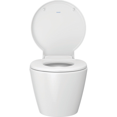 Duravit Starck 1 WC-zitting - 45.3x42x4.2cm - met softclose - met quickrelease - kunststof - wit glanzend