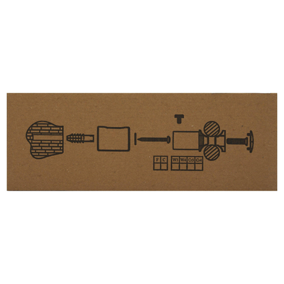 Haceka Monte supports de fixation - pour radiateur - blanc mat