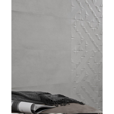 Colorker Bloom Carreau décoratif 32x100cm 10.4mm rectifié éclat blanc Moon