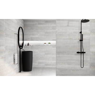 Prissmacer Cerámica Serenity Keramische wand- en vloertegel - 20x120cm - 6.0mm - gerectificeerd - White