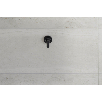Duravit Starck T Handdoekhaak - rond - mat zwart