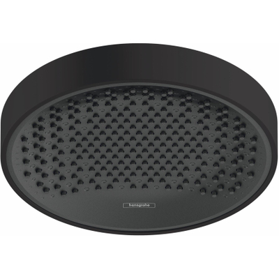 Hansgrohe Rainfinity Douche de tête ronde 25cm avec bras de plafond noir mat
