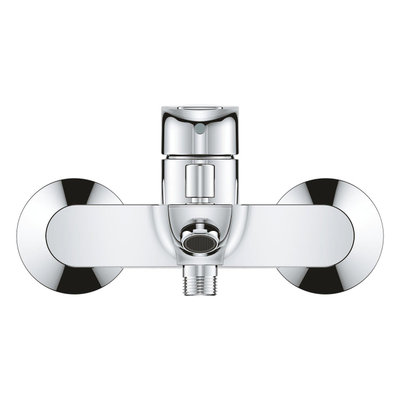 Grohe BauEdge Badkraan - met koppelingen - chroom