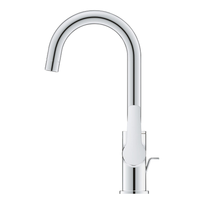 GROHE Start wastafelkraan - l-size - hoog - met draaibare uitloop - met waste - chroom