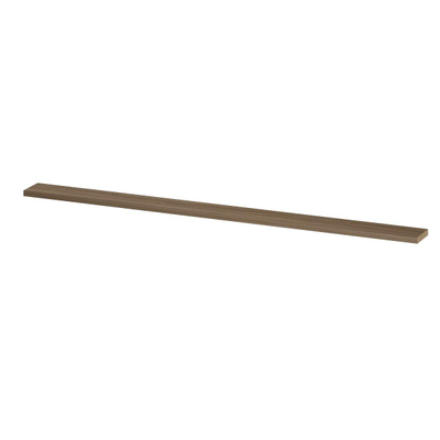 INK 20d wandplank - 275x20x3.5cm - voorzijde afgekant - tbv nis - MFC Zuiver eiken