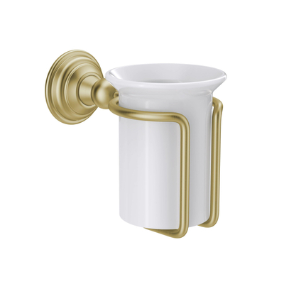 Crosswater Belgravia Bekerhouder - Brushed Brass (goud)