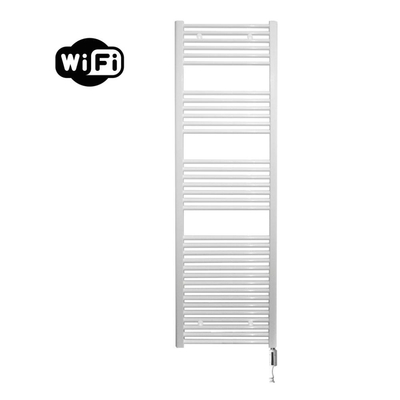 Sanicare HVW Radiateur électrique - 172x60cm - 1127W - wifi - thermostat - blanc - en bas à droite - blanc