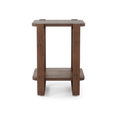Umbra Bellwood bijzetmeubel 42x38x53cm Multiplex Gerijpt walnoothout SHOROOMMODEL