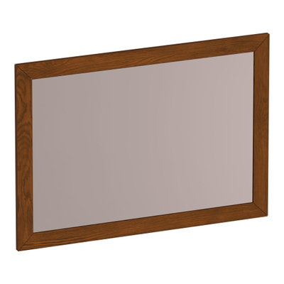 Miroir BRAUER Citrine - 100x70cm - rectangulaire - lamelles chêne marron
