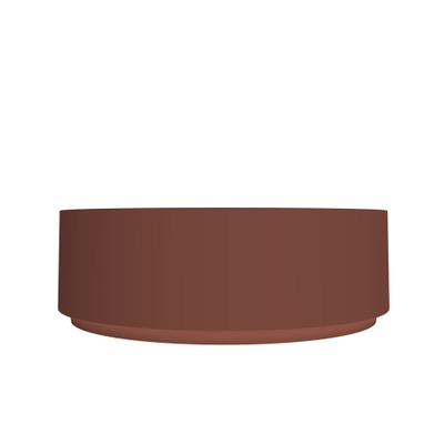 Arcqua Case waskom - rond - 40cm - mat terracotta OUTLETSTORE