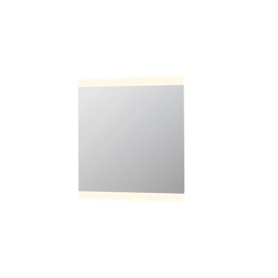 INK SP4 Spiegel - 90x4x80cm - LED onder en boven colour changing - dimbaar - aluminium Zilver