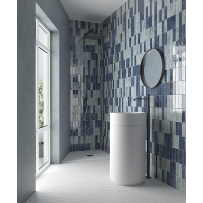 SAMPLE Terravito Ardeno Koko Voor wandtegel - 150x50cm - 8mm - Donker blauw