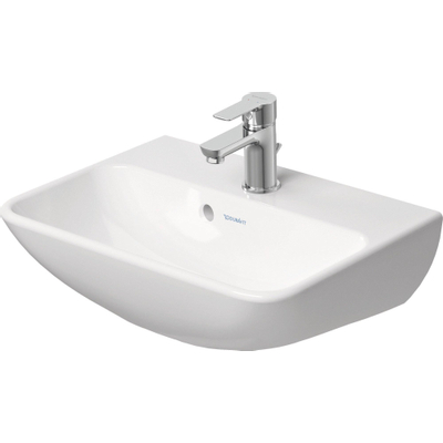 Duravit ME by Starck Lave main 45x32cm sans trou pour robinetterie avec trop plein blanc