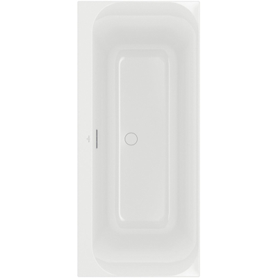 Villeroy & Boch Loop & Friends kunststof duobad acryl rechthoekig square - 170x75x47cm - glans wit
