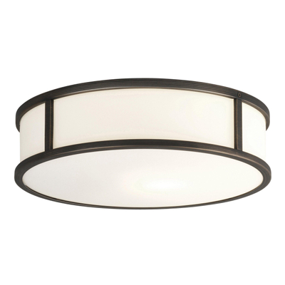 Astro Mashiko Round 300 Plafonnier 30x30x9cm IP44 douille E27 bronze