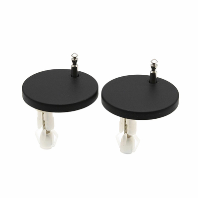 QeramiQ Dely kit de fixation - abattant WC - abattant WC - noir mat