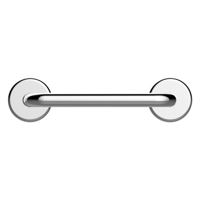 Nemo Spring Sano wandmontage - 32.3x7.3x6.6cm - handgreep 33cm - messing - messing verchroomd