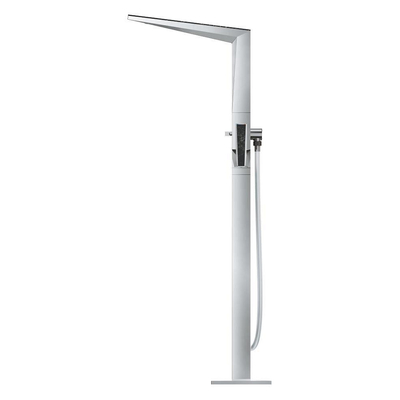 Grohe Allure brilliant private collection badmengkraan vrijstaand vanilla noir chroom