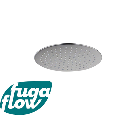 FugaFlow Eccelente Sobrado Badkamer Hoofddouche 25cm - rond - 6mm - geborsteld rvs PVD