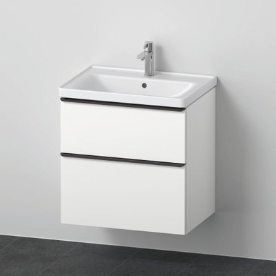 Duravit D-neo Meubelset - met wastafelonderbouwkast - met 2 laden - met softclose - 65x20x48cm - inclusief wastafel - mat wit