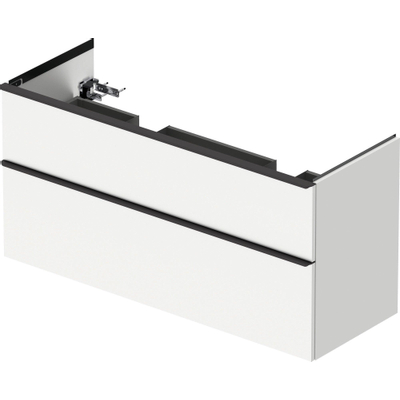 Duravit D-neo Meuble sous vasque 128x46.2x62.5cm 2 tiroirs Blanc mat