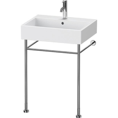 Duravit Vero console métallique pour lavabo hauteur réglable chrome