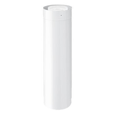 Burgerhout pp tube concentrique 80/125 l=250 blanc