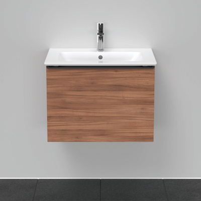 Duravit D-neo Meuble sous vasque 61x46.2x44cm 1 tiroir Noyer mat