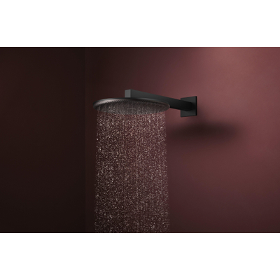 Hansgrohe Raindance alive hoofddouche 300 2 jet EcoSmart wand mat zwart