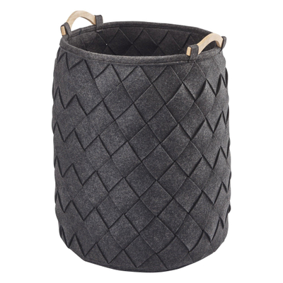 Aquanova Amy Panier à linge Gris foncé