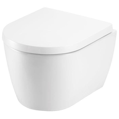 Pressalit Comfort D2 closetzitting met deksel uni met softclose en lift-off polygiene zwart OUTLETSTORE