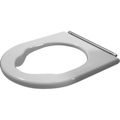 Duravit starck 3 abattant wc vital 40.4x35x4.6cm compact plastique blanc brillant seconde choix