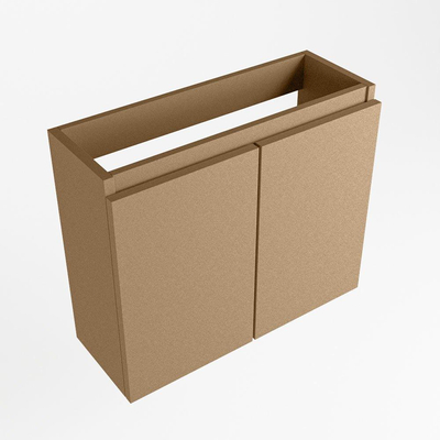 Mondiaz TURE fonteinonderkast - 60x22x50cm - 2 deuren - softclose - Oro