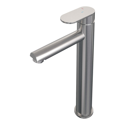 Brauer Brushed - Edition Wastafelmengkraan opbouw - hoog - model C - PVD - geborsteld RVS SHOWROOMMODEL
