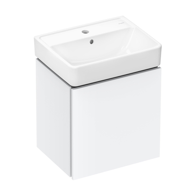 Hansgrohe Xilesa E meubelset 1la 480x380 met Xanuia wastafel 500 mat wit