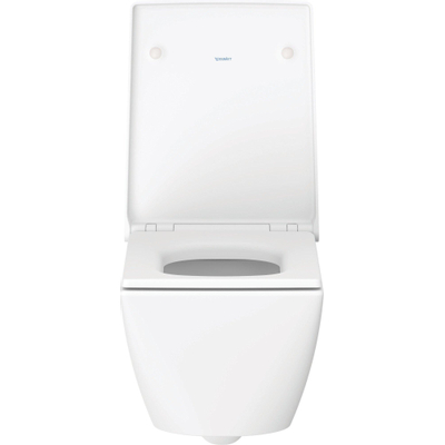 Duravit Viu Abattant WC avec couvercle softclose blanc