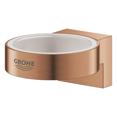 Grohe Selection Wandhouder - voor zeepdispenser/glas - brushed warm sunset (koper)