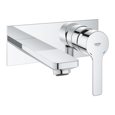 GROHE Lineare New partie apparente à économie d'eau pour robinet mural encastré taille M avec bec 14,9 cm chrome