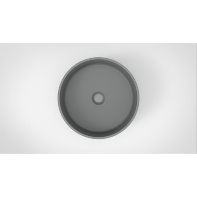 Arcqua Case vasque ronde 40x40cm gris mat
