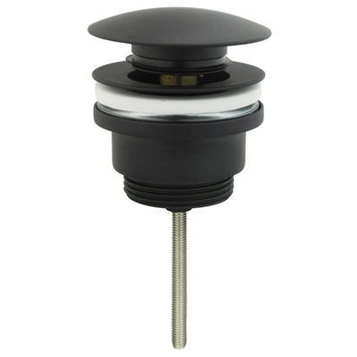 Fortifura Calvi Afvoerplug - klikwaste - mat zwart SHOWROOMMODEL