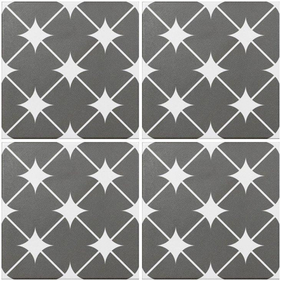 Terravito Fazino carreau mural et de sol - 20x20cm - carré - 7.4mm - Cronos