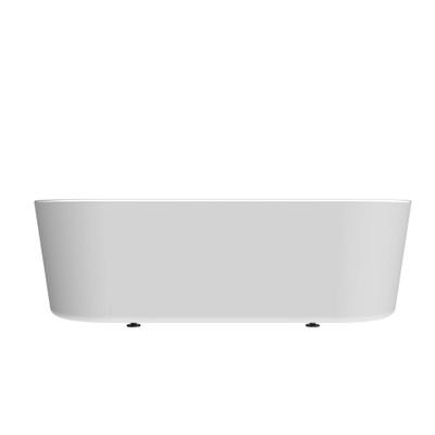 Arcqua Santo Baignoire îlot 178x80cm acrylique brillant blanc