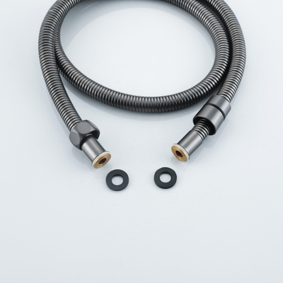 Fortifura Calvi Doucheslang - 100cm - metaal - PVD - gunmetal (antraciet)